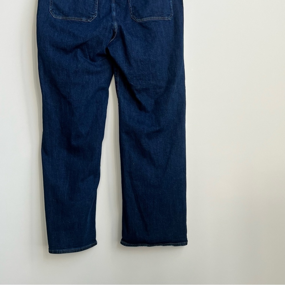 J Crew Factory Full Length Slim Wide Leg Sailor Jeans 35 Tall Premium Edition - Picture 15 of 15